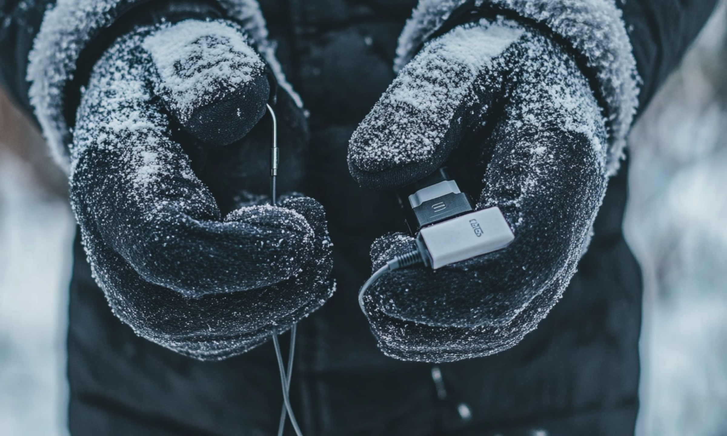 Gants chauffants USB