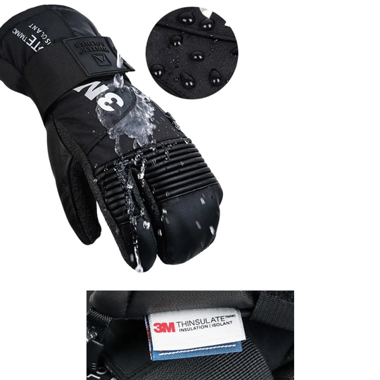 Gants Ski 3 Doigts Thermiques