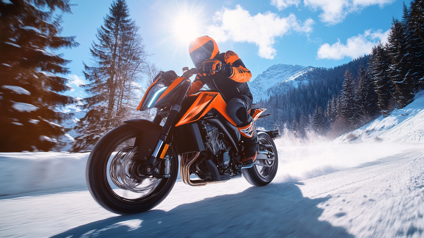 un_biker_avec_des_gants_chauffant_moto_sur_une_piste_enneigee